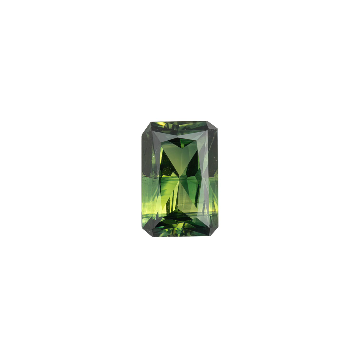 1.48ct エメラルドカット グリーンサファイア クィーンズランド産 SF059