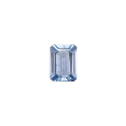 1.16ct Emerald Cut Blue Montana Sapphire