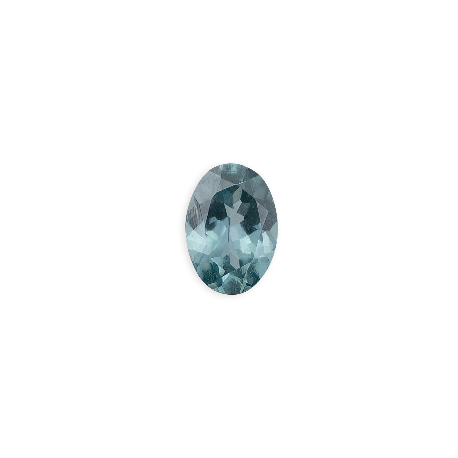 0.88ct Oval Cut Blue Green Tanzania Sapphire SO261
