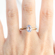 1.41ct Oval Cut Lavender Madagascar Sapphire SO324