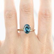 2.28ct ティール ブルー サファイア マダガスカル産 SO326