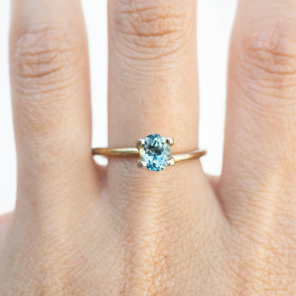 1.02ct オーバルカット ブルーサファイア モンタナ産 SO346