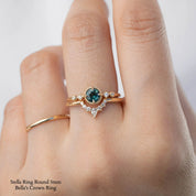 Stella Ring, 0.45ct Queensland Sapphire