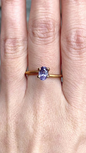 0.84ct パープルサファイア タンザニア産SO267