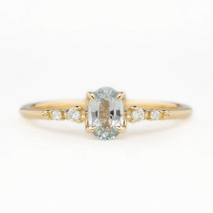 Estel Fleur Ring, 0.60ct Madagascar Sapphire