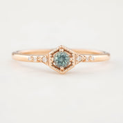 Agatha Ring, 0.15ct Montana Sapphire of your choice