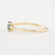 Eloise Ring, 0.45ct Montana Sapphire
