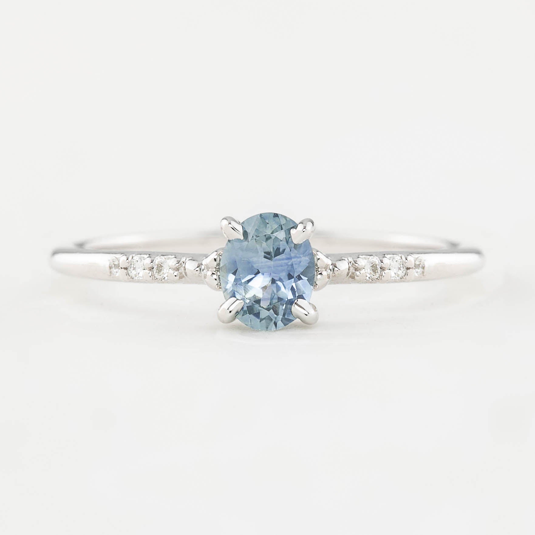 Eloise Ring, 0.45ct Montana Sapphire