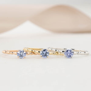 【即日配送】キャンディリング ・0.30ct・セイロン産ブルーサファイア・K14YG