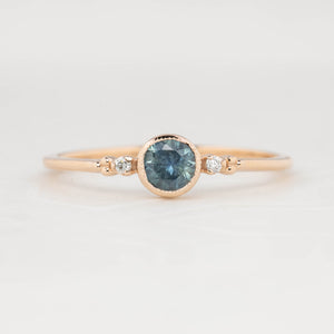 Estel Ring, 0.4ct Montana Sapphire