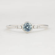 Estel Ring, 0.4ct Montana Sapphire