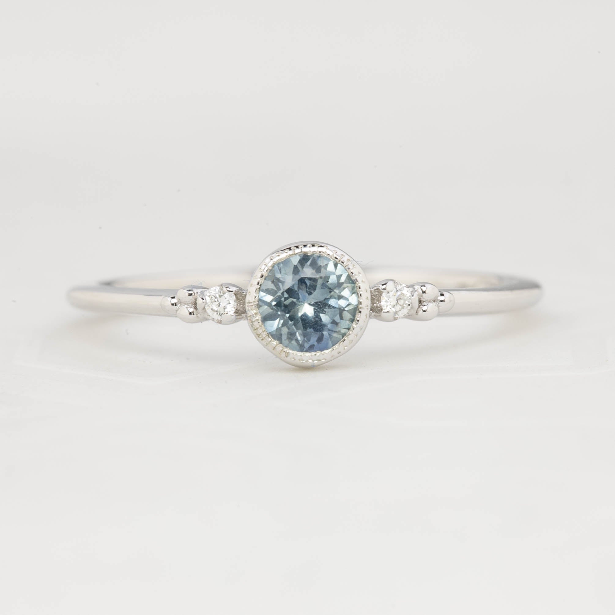 Estel Ring, 0.4ct Montana Sapphire