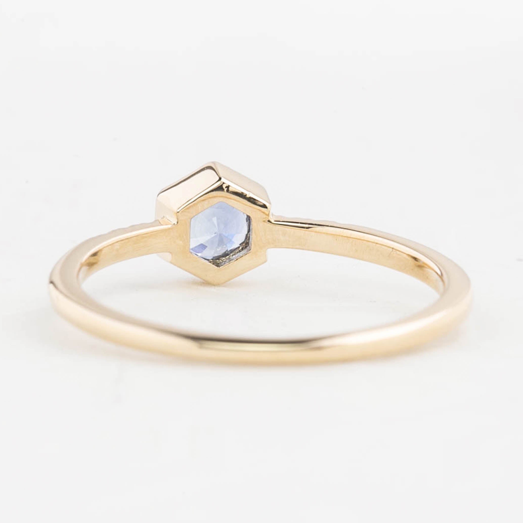 Grace Ring, 0.45ct Ceylon Sapphire