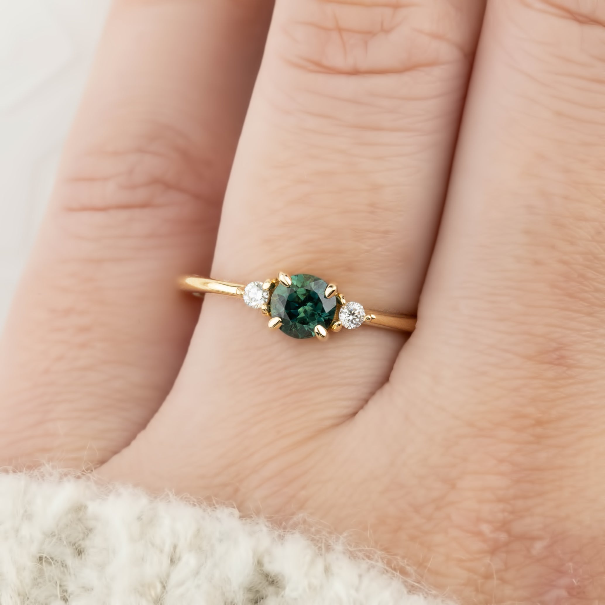 Emilie Ring, 0.60ct Queensland Sapphire