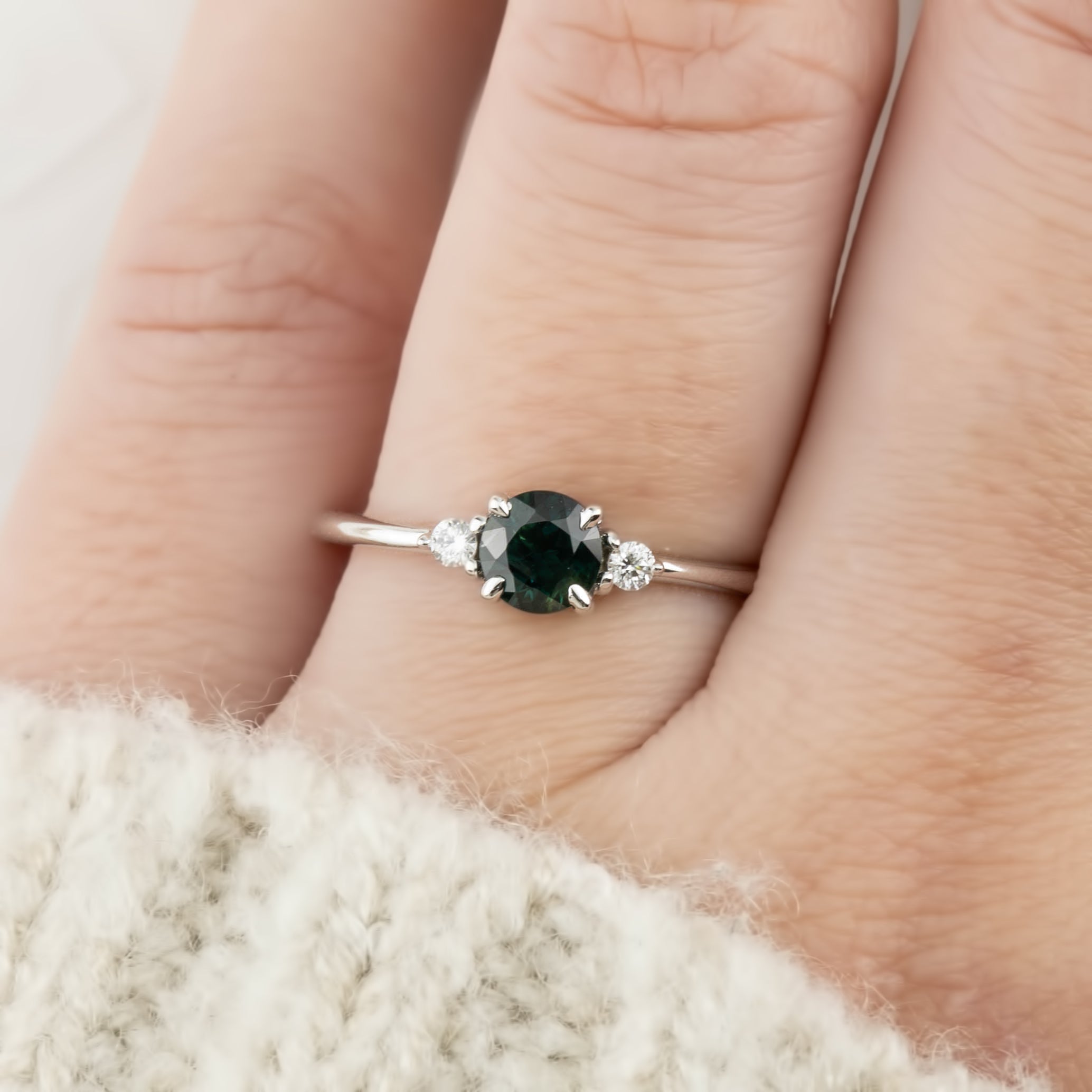 Emilie Ring, 0.60ct Queensland Sapphire
