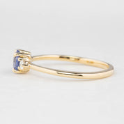 Emilie Ring, 0.55ct Light Blue Ceylon Sapphire