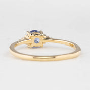 Emilie Ring, 0.55ct Light Blue Ceylon Sapphire