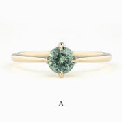 Alice Ring, 0.60ct Montana Sapphire