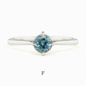 Alice Ring, 0.60ct Montana Sapphire