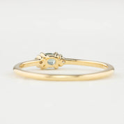 【即日配送】エミリーリング ・0.20ct・モンタナ産サファイア・K14G