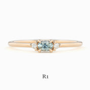 【即日配送】エミリーリング ・0.20ct・モンタナ産サファイア・K14G