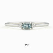 【即日配送】エミリーリング ・0.20ct・モンタナ産サファイア・K14G