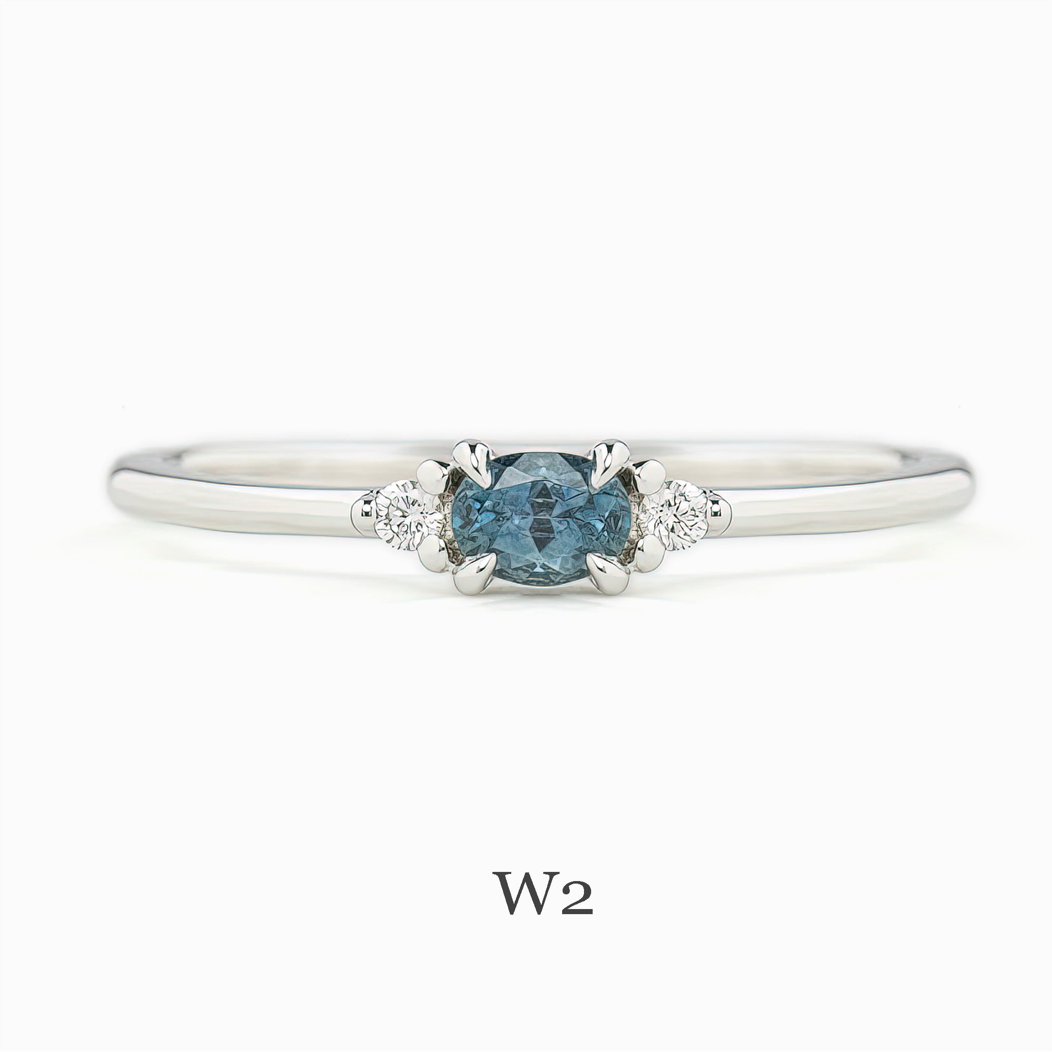 【即日配送】エミリーリング ・0.20ct・モンタナ産サファイア・K14G