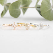 【一点物】アリスリング枠　オーバルローズカットダイヤモンド　0.26ct