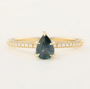 Maria Setting (Pear cut)