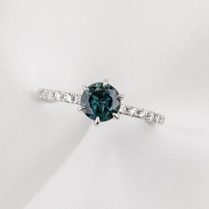Maria Luxe Ring, 1.03ct Queensland Sapphire