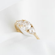 マディソンリング　ローズカットダイヤモンド 　0.5ct 