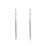 Diamond Crescent Earrings