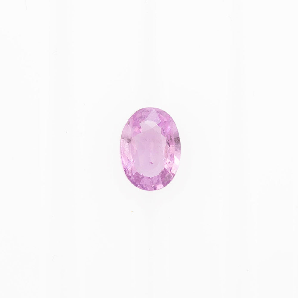 0.93ct オーバルカット ライトピンクサファイア セイロン産 
