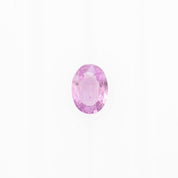 0.93ct オーバルカット ライトピンクサファイア セイロン産 