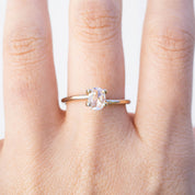 0.42ct Oval White Rose Cut Diamond D101