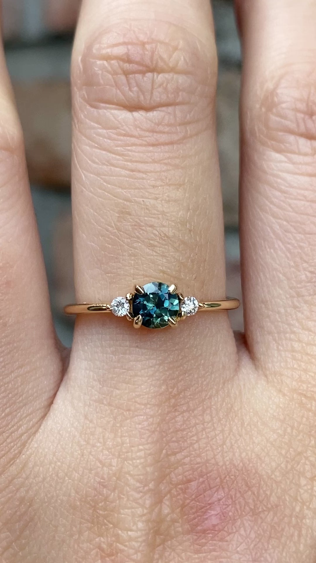 Emilie Ring, 0.60ct Queensland Sapphire