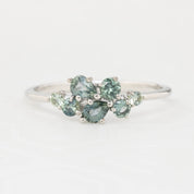Seven Stones Stardust Setting (Pick your own sapphires)