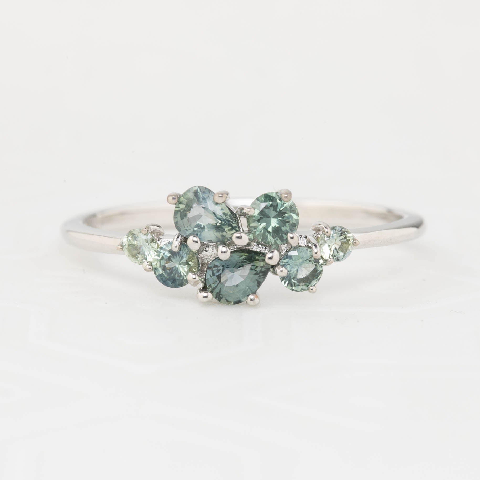 Seven Stones Stardust Setting (Pick your own sapphires)