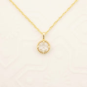 Dahlia Charm Necklace Setting