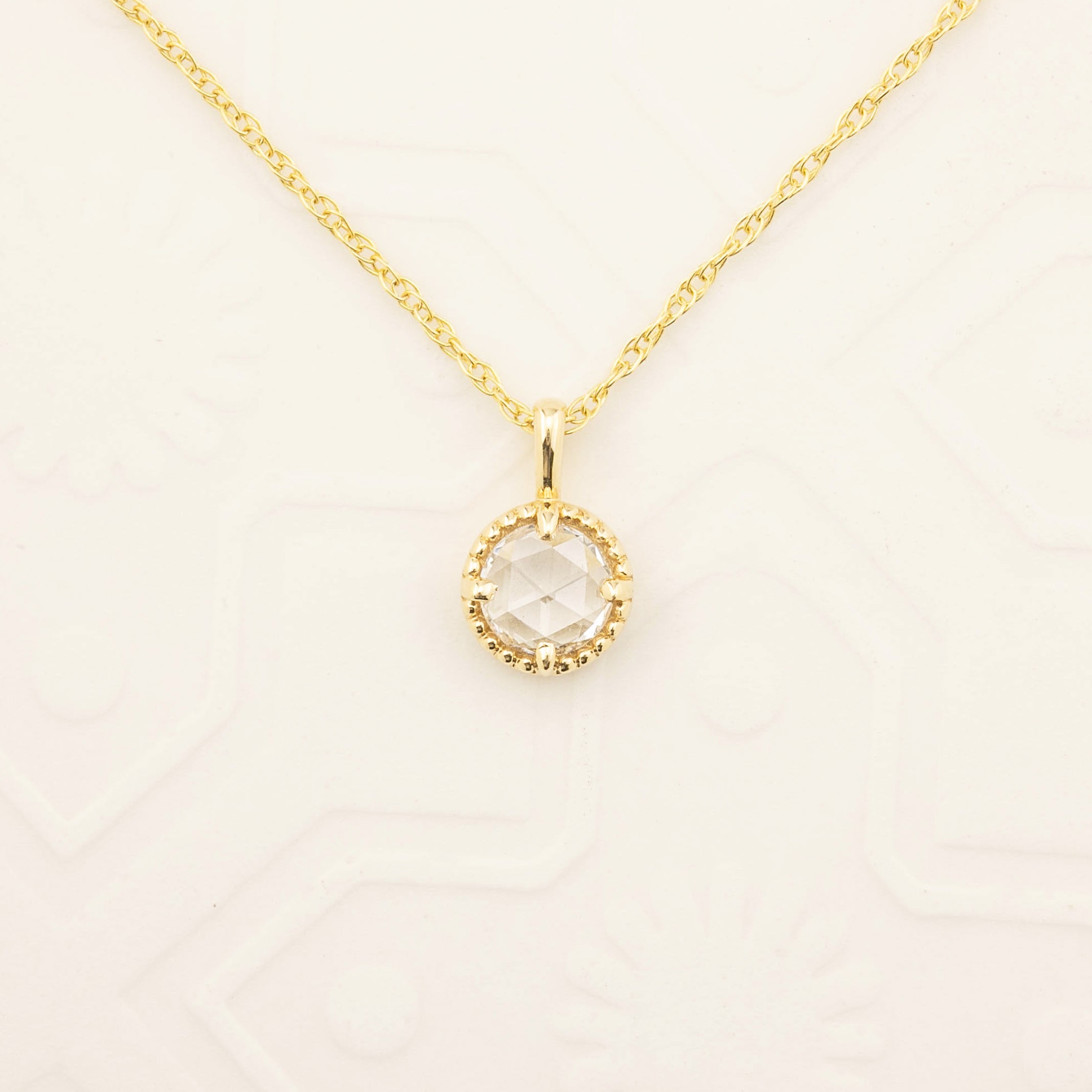 Dahlia Charm Necklace Setting