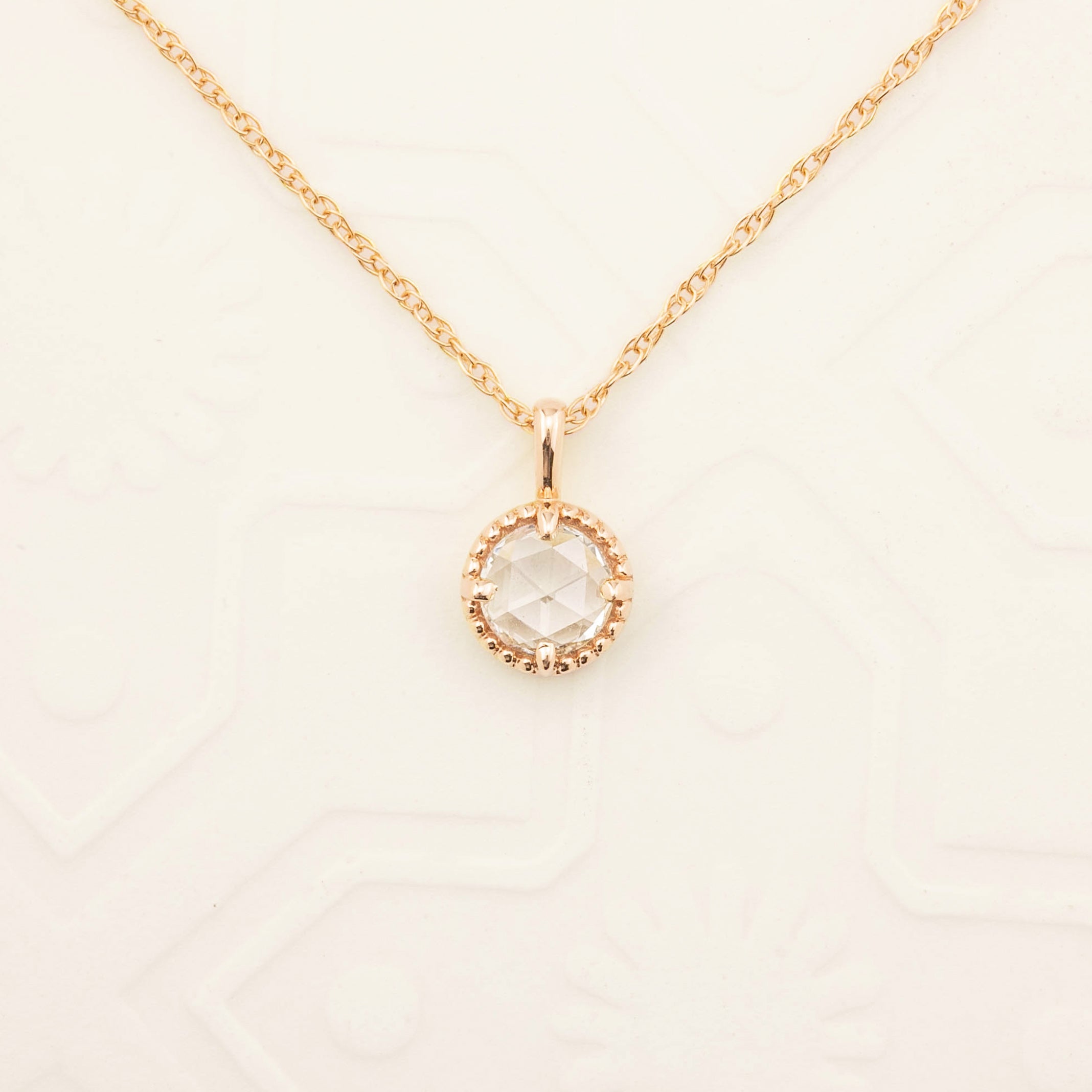 Dahlia Charm Necklace Setting