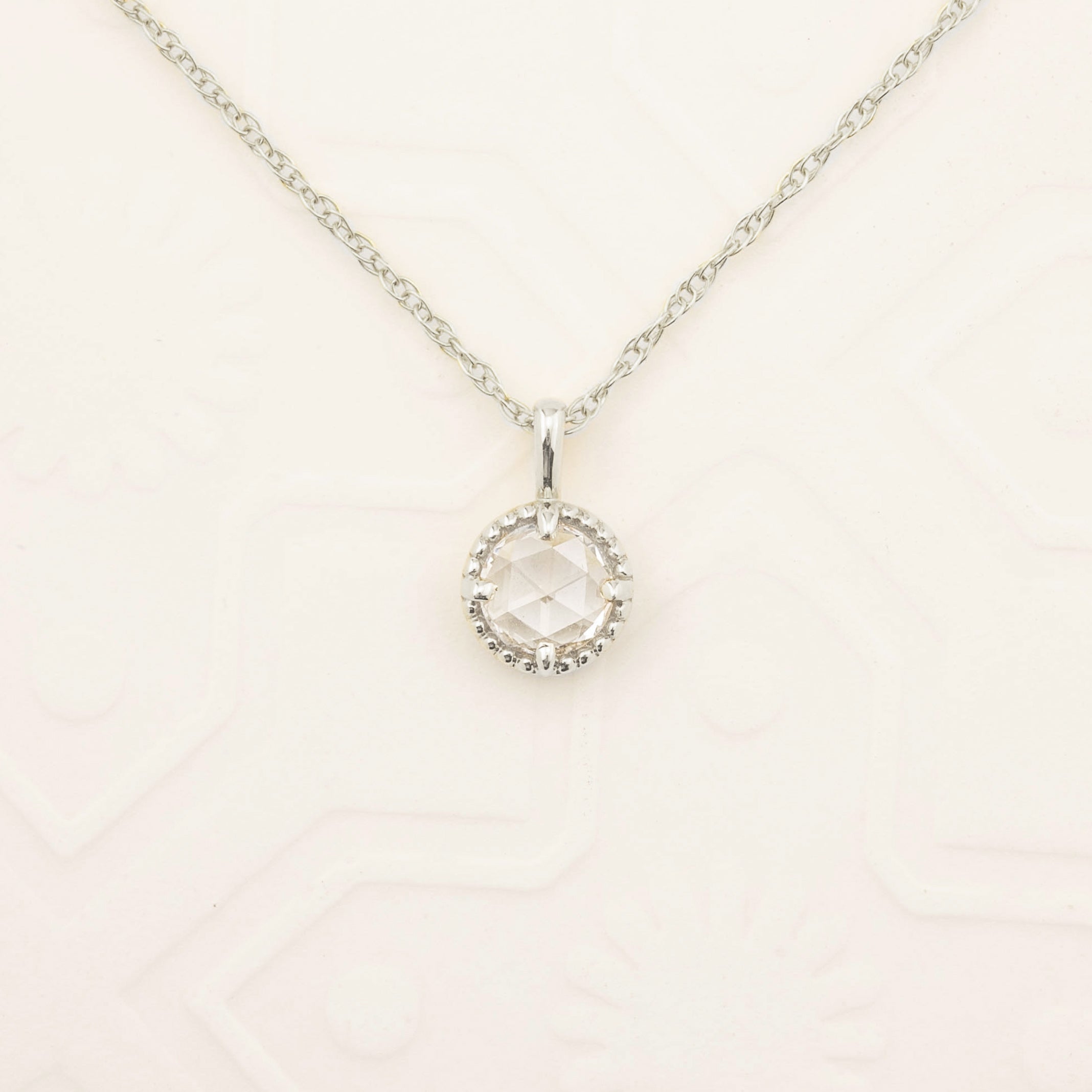 Dahlia Charm Necklace Setting
