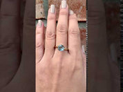 2.06ct Round Cut Ceylon Blue Sapphire