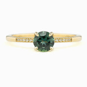Audrey Ring, 0.73ct Queensland Sapphire