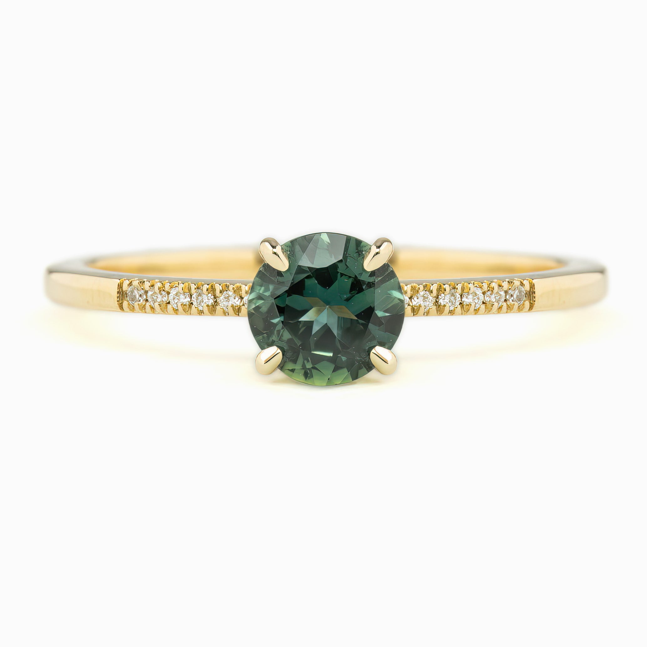 Audrey Ring, 0.73ct Queensland Sapphire