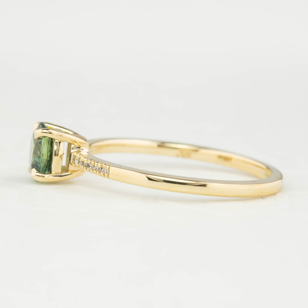 Audrey Ring, 0.73ct Queensland Sapphire