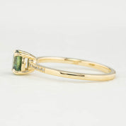 Audrey Ring, 0.73ct Queensland Sapphire