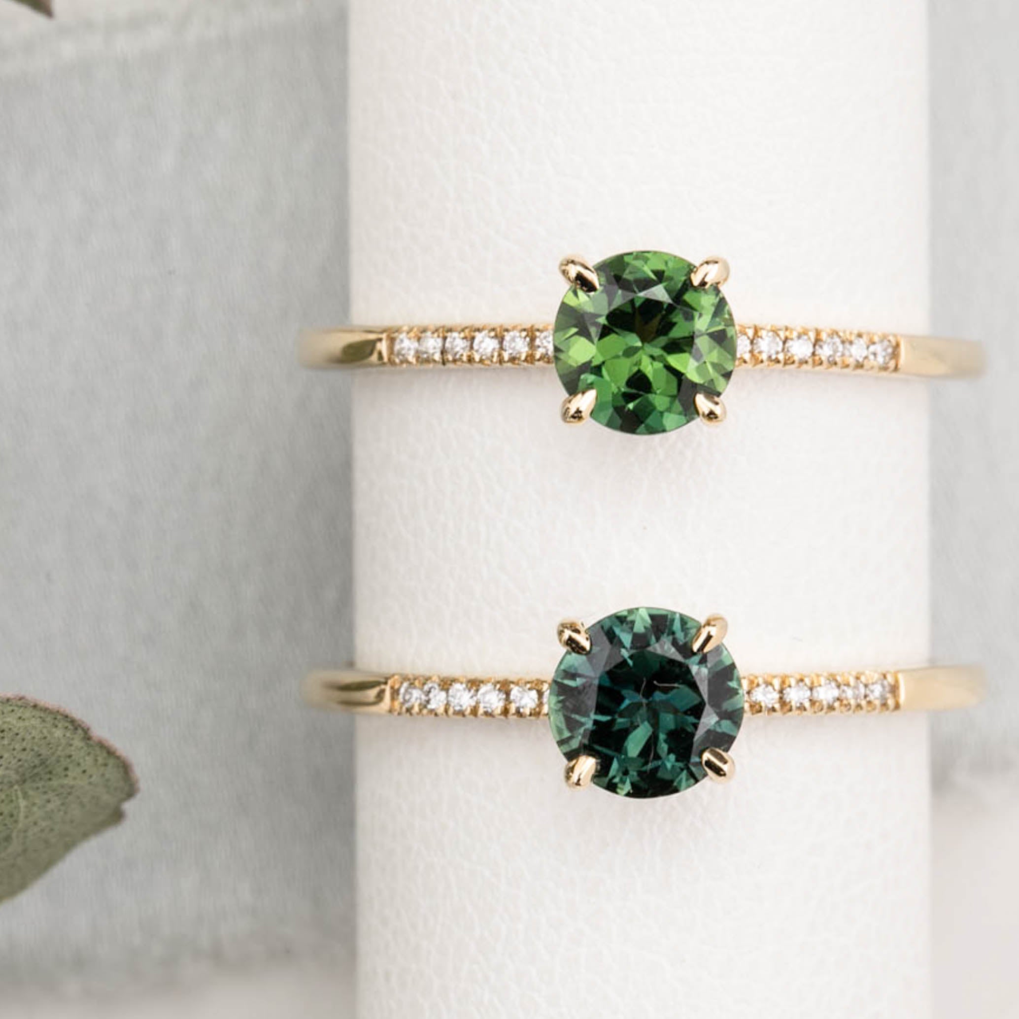 Audrey Ring, 0.73ct Queensland Sapphire