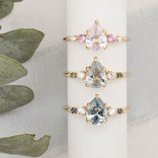 【一点物】エステルリュックスリング ・1.18ct・非加熱マダガスカル産ライトピンクサファイア・K14YG