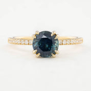 【一点物】サブリナリング ・1.89ct・加熱モンタナ産ブルーサファイア・K14YG